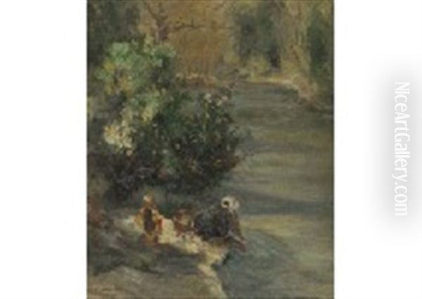 Laundry In The River - view 1