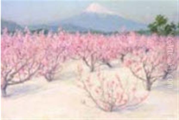 Mount Fuji In Spring - view 1