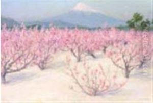 Mount Fuji In Spring by Saburosuke Okada