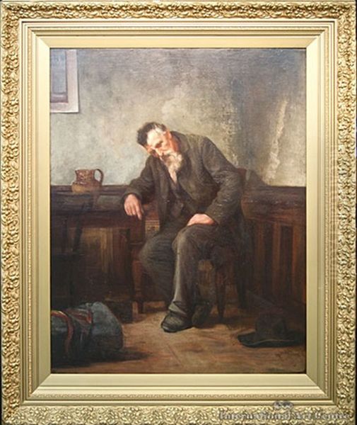 A Weary Traveler (study) - view 1