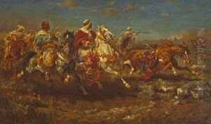 The Desert Charge by Aloysius C. O'Kelly