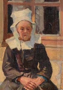 Breton Woman by Aloysius C. O'Kelly