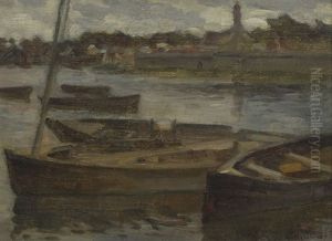 Boats Outside Concarneau, France