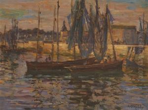 Fishing Boats At Concarneau, France