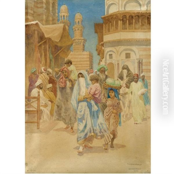 A Street In Cairo - view 1