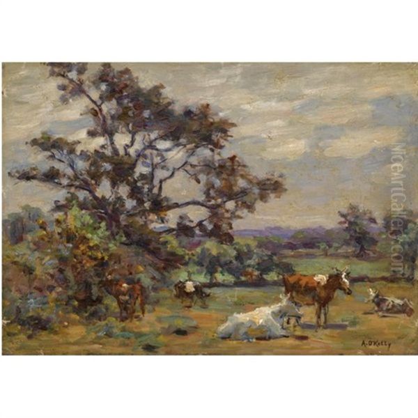 Cattle Grazing - view 1