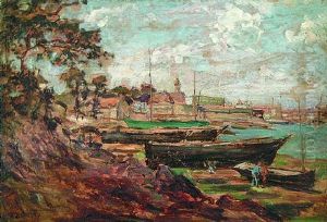 Harbor At Concarneau