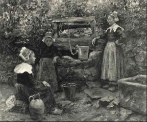 At The Well, Brittany At The Well, Brittany