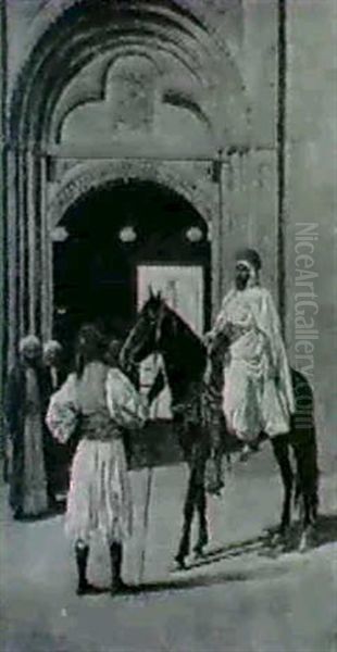 An Arab Horseman - view 1