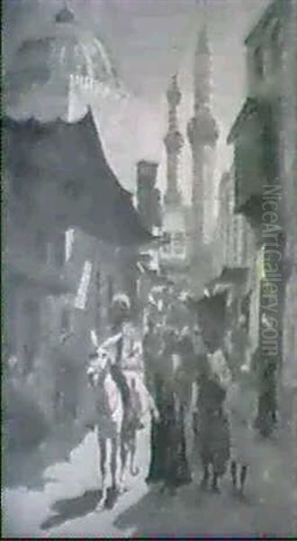 Street Scene, Cairo - view 1