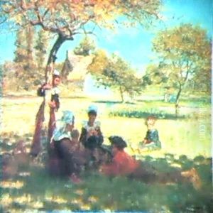 Respite From The Midday Sun, Brittany by Aloysius C. O'Kelly
