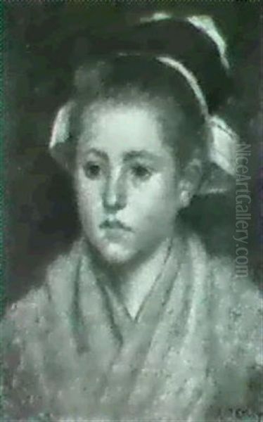 Young Breton Maiden. - view 1