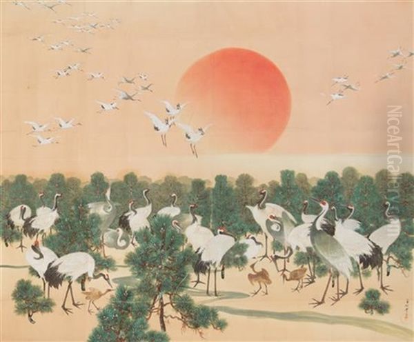 Cranes - view 1