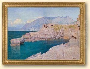 Ruins At Sea