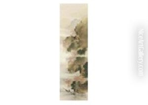 River In Spring by Shuseki Okutani