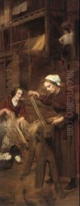 Cutting Reeds by Ignacio Diaz Olano