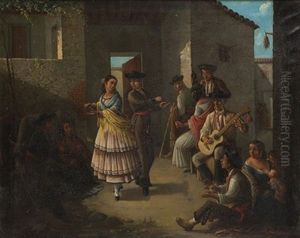 Escena Costumbrista by Rafael Francisco Javier de Olavide
