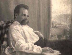 Bildnis Des Kranken Friedrich Nietzsche by Hans Olde