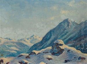 Sonnentag In Graubunden by Rodolfo Olgiati