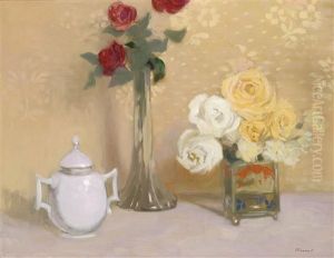 Stillleben Mit Rosen