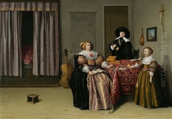 Compagnie Musicale Dans Un Interieur - view 1