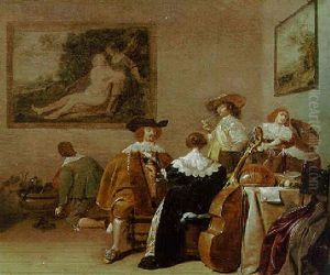 A Merry Company In An Interior thumbnail