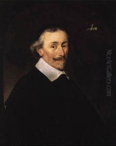 Portrait D'un Membre De La Famille Wetzantsky De Ninitz D'allemagne...