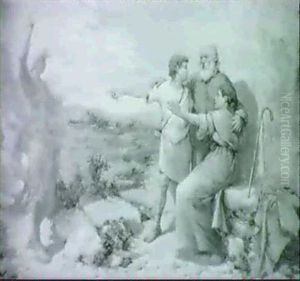 "tobias Y El Angel" by Eugenio Oliva