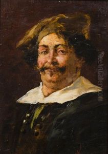 Man"s Head by Viktor Oliva