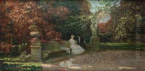Stelldichein Im Park by Viktor Oliva