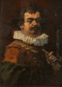 Portret Rembrandta by Viktor Oliva