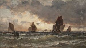 Voiliers En Mer