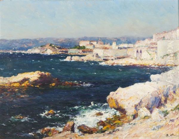 La Corniche A Marseille Par Grand Vent - view 1