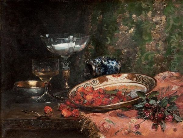 Nature Morte Aux Fraises - view 1