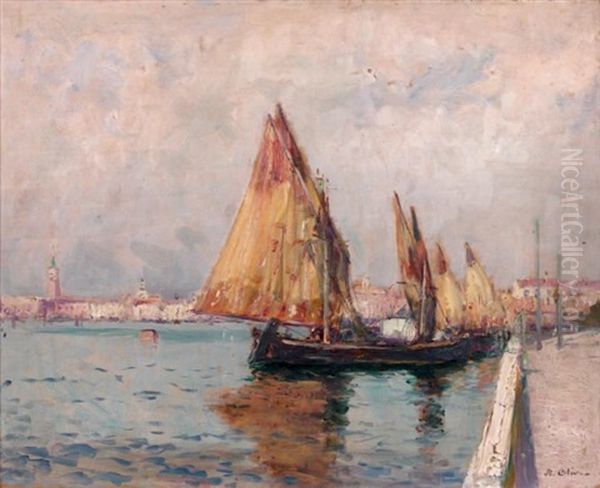 Voiliers Amarres A Venise - view 1