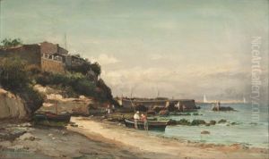 Pecheurs Aux Environs De Marseille