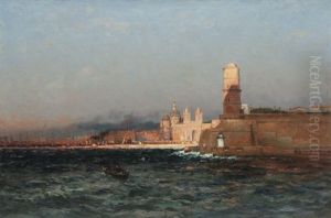L'entree Du Port De Marseille by Jean Baptiste Olive