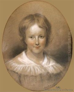 Portrait Of A Young Boy by Alexander Blackley