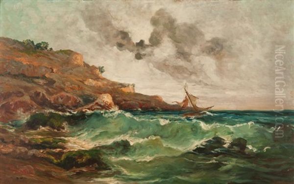 Bateau Dans La Tempete - view 1