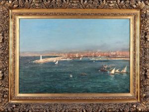 L'entree Du Port De La Joliette A Marseille