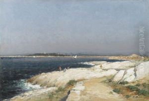 Le Chemin De Carry A La Couronne, Pres De Marseille by Jean Baptiste Olive