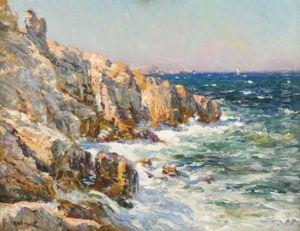 Cote Rocheuse Vers Marseille by Jean Baptiste Olive