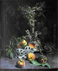 Nature Morte A La Coupe De Fruits