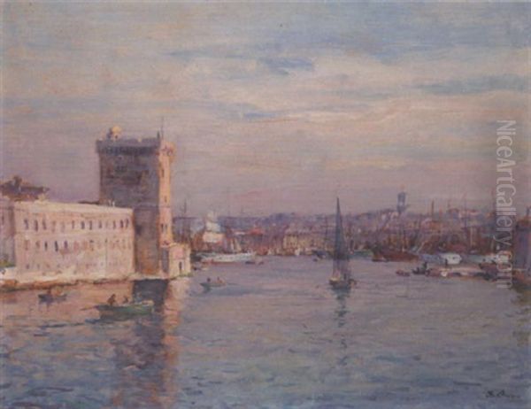 Marseille, Matin Sur Le Vieux Port - view 1