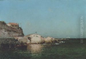 Kustenlandschaft Bei Marseille by Jean Baptiste Olive