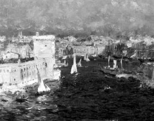 Marseille: Le Vieux Port, Vu Du Faro by Jean Baptiste Olive