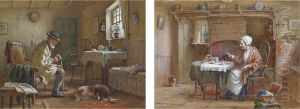 A Break For Tea; And Loyal Friends by William Kay Blacklock