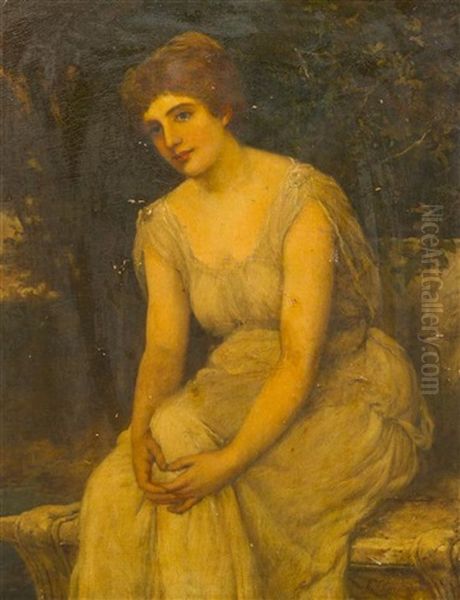 Portrait Of A Seated Woman - view 1