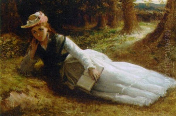 Reading In The Woods - view 1