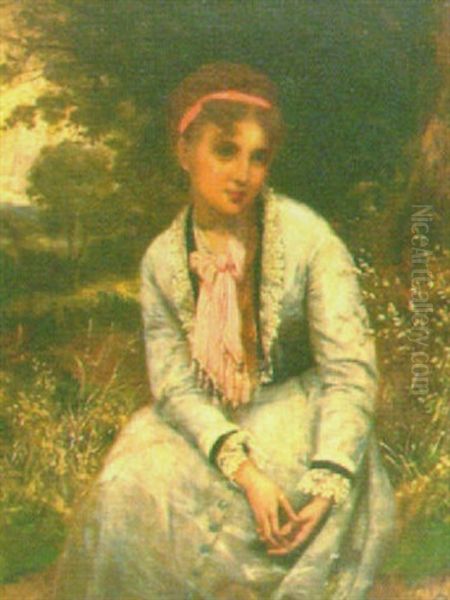 Portrait Of A Woman, Landscape Beyond - view 1